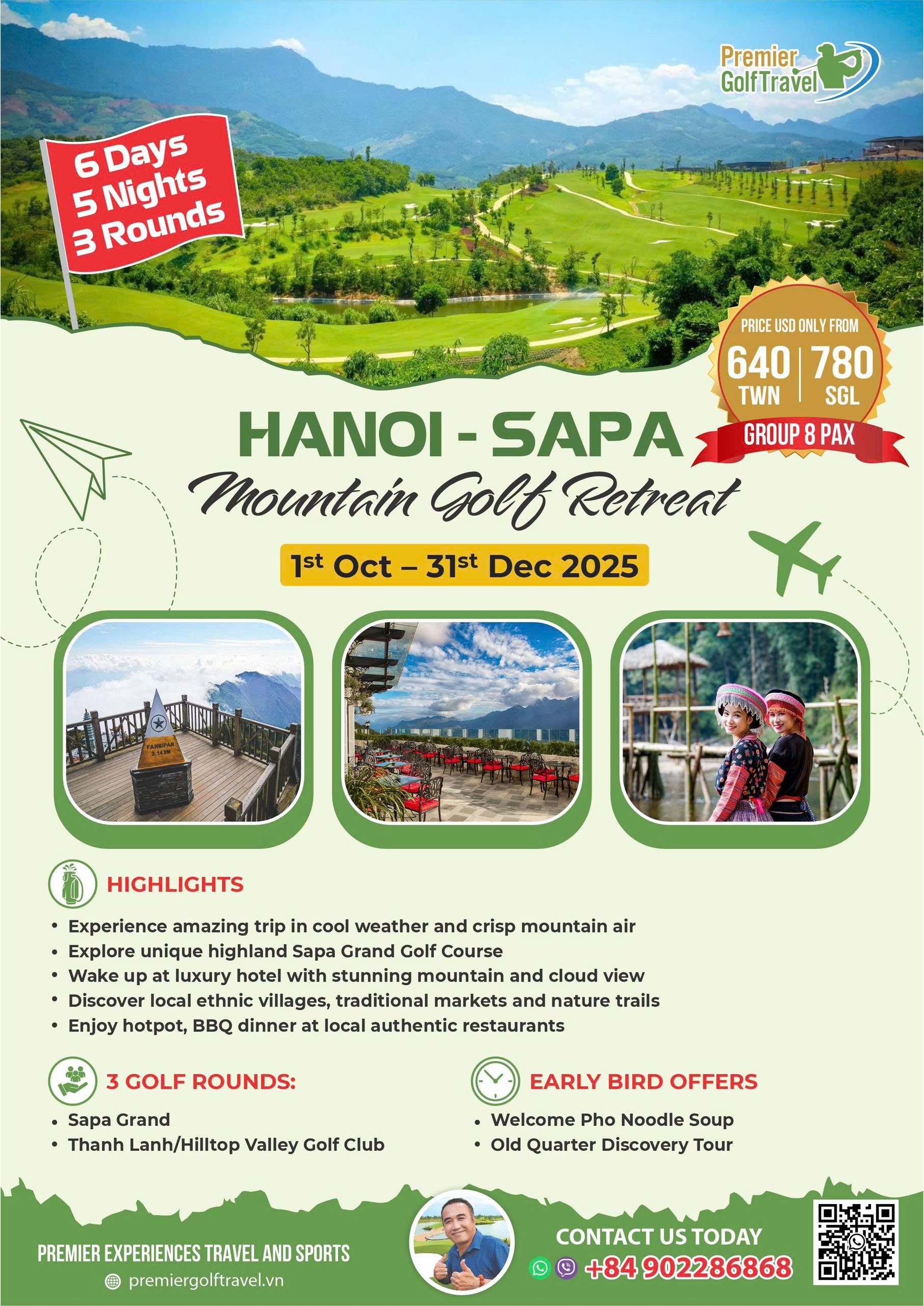 Premier Golf Travel, Golf holidays Package in Vietnam, Vietnam golf tours, Premier Golf, Vietnam golf holiday, Luxury tours